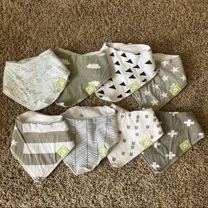 Keababies organic bandana bibs 8ct